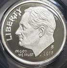 2018-S Silver Roosevelt Dime Gem Proof Cameo