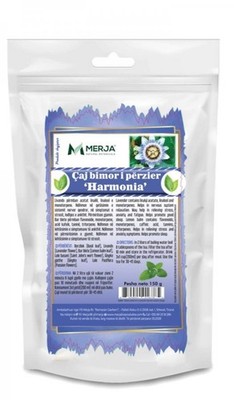 180 gr Herbal Nervous System Support Tea Blend   Basil, Mint, Ginkgo Biloba