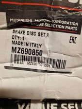 DISCHI FRENO POSTERIORI ORIGINALI NUOVI MITSUBISHI ECLIPSE CROSS X2 MZ690850