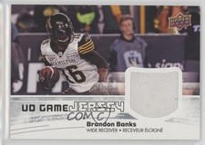 2018 Upper Deck CFL UD Game Jersey Brandon Banks #GJ-BB 09dm