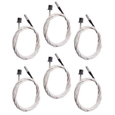 6pcs NTC100K Printer Thermistor High Temperature Hot End Parts 3D Printer Parts