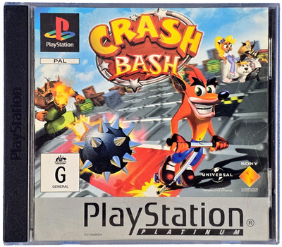 Crash Bash PS1 PS2 PS3 (Platinum) PAL *Complete*