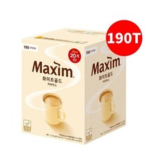Maxim WHITE GOLD MILD Instant Coffee Mix 190 Sticks Korea Coffee