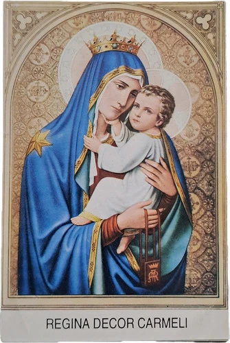QUEEN DECOR CARMELI - HOLY CARD