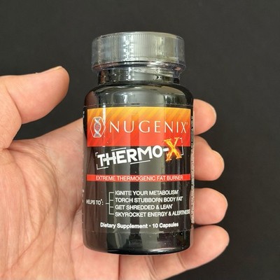 Nugenix Thermo-X Fat Burner Weight Loss Energy Booster Supplement Exp 04/2026