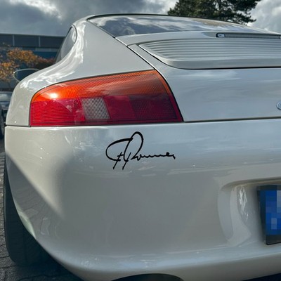 Vinyl-Sticker ''Ferdinand Porsche Unterschrift'' Signature Ferry 911 964 993 996