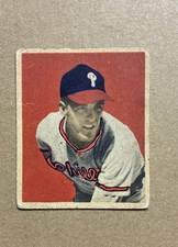 1949 Bowman #14 - Curt Simmons (RC)
