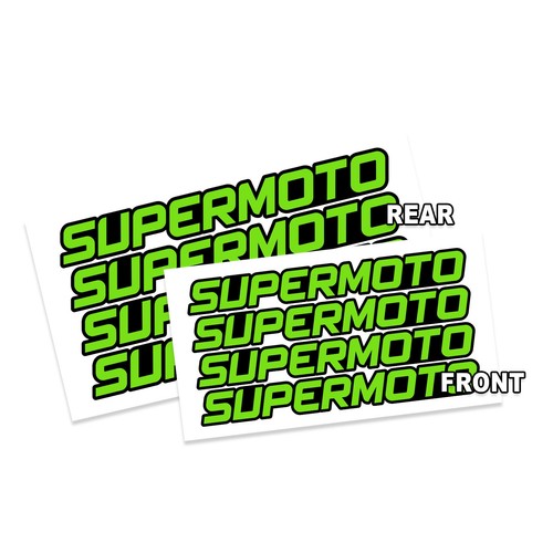 Stylish 17'' Supermoto Rim Decal Sticker For YAMAHA WR 250R 2008-2020 - Bild 6 von 21