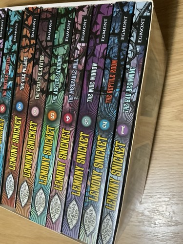 A Series of Unfortunate Events Full 13 Book Set By Lemony Snicket Paperback - Picture 8 of 9