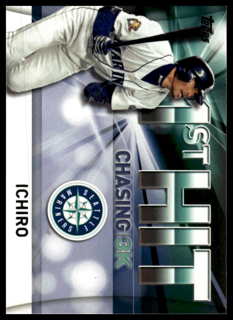 2016 Topps #3000-1 Ichiro Chasing 3K