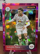 2024-25 Merlin UEFA - ANTONIO NUSA Pink Ice /199 Leipzig