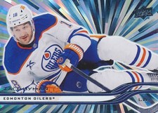 2025/26 Upper Deck Series One #66 Zach Hyman Outburst Silver Base Parallel