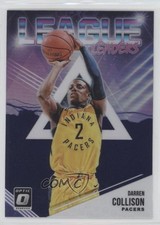 2018-19 Panini Donruss Optic League Leaders Purple Prizm Darren Collison #7 fm0