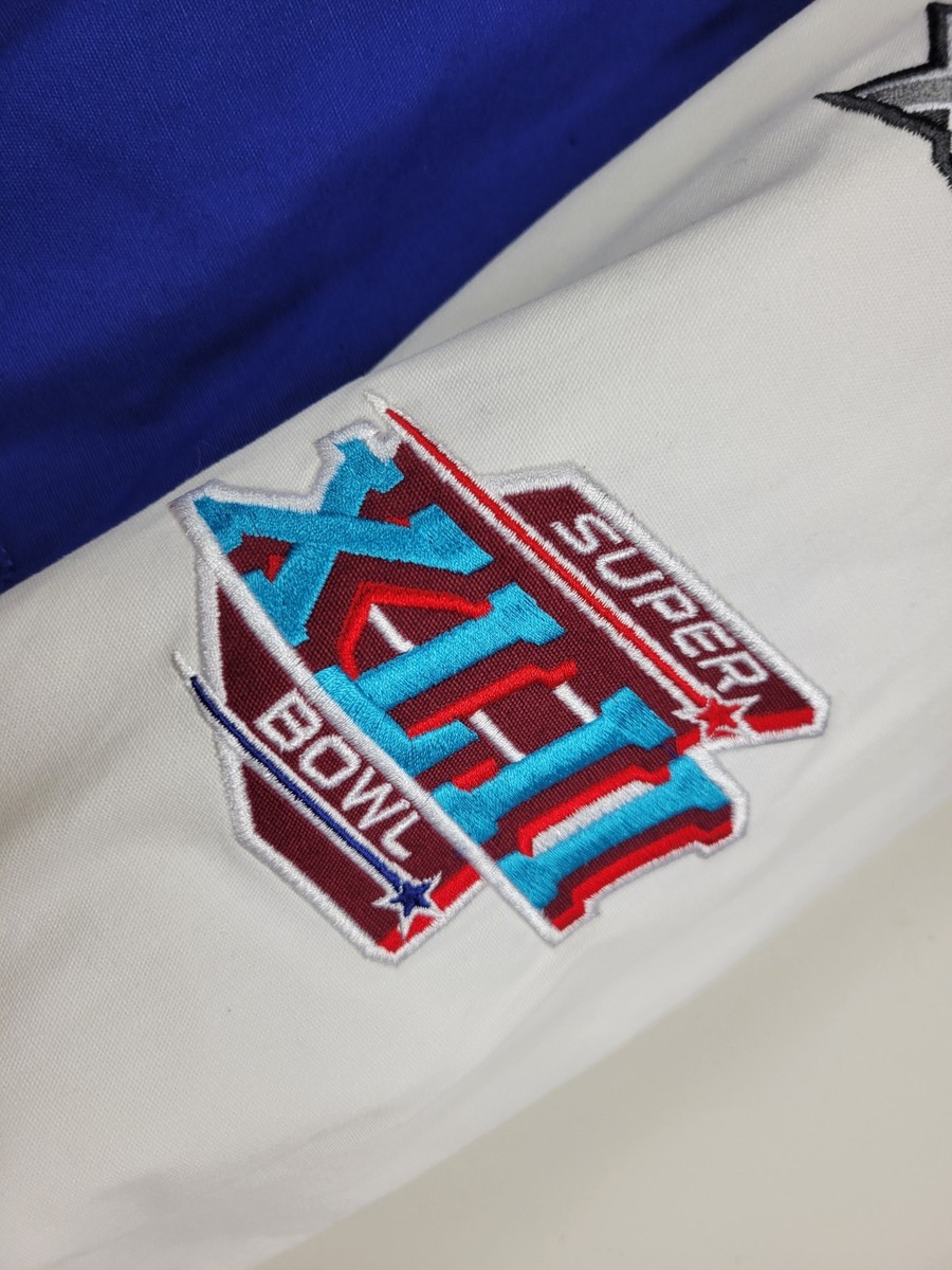 New York Giants NFL Super Bowl XXV XXI XLVI XLII Varsity Jacket G