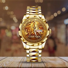 Star Trek 60th Anniversary Alloy Luxury Quartz Watch