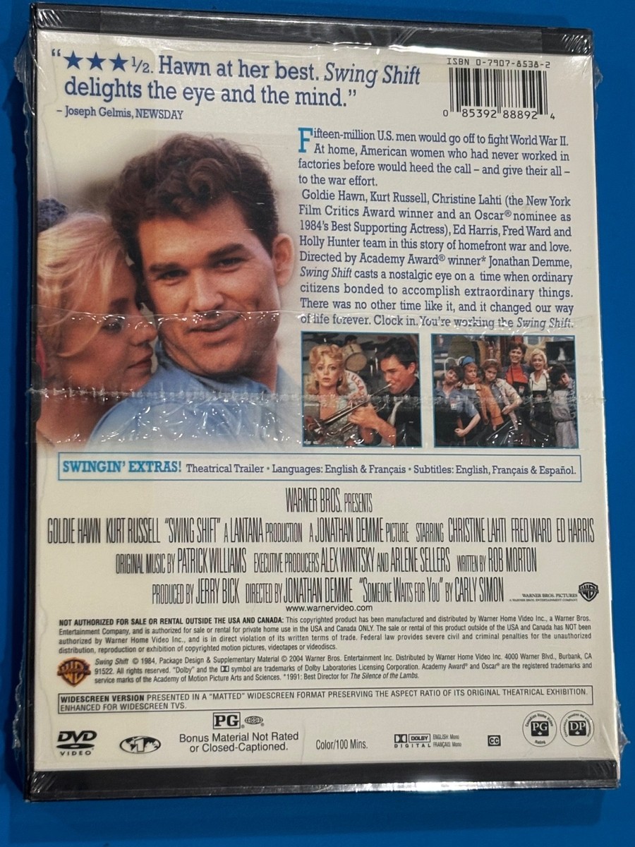 洋画・外国映画 SWING SHIFT DVD Swing Shift (DVD), Warner Archives, Comedy - Walmart.com