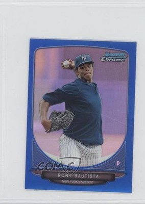 2013 Bowman Chrome Minis Blue Refractor 52/99 Rony Bautista #279 0f8