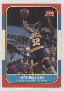 1986-87 Fleer Herb Williams #125