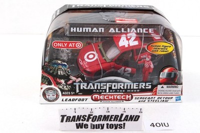 Leadfoot Target Sealed MISB Human Alliance Movie DOTM Transformers