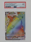 Pokemon TCG SwSh Pikachu VMAX Rainbow Secret Rare Vivid Voltage 188/185 PSA 9