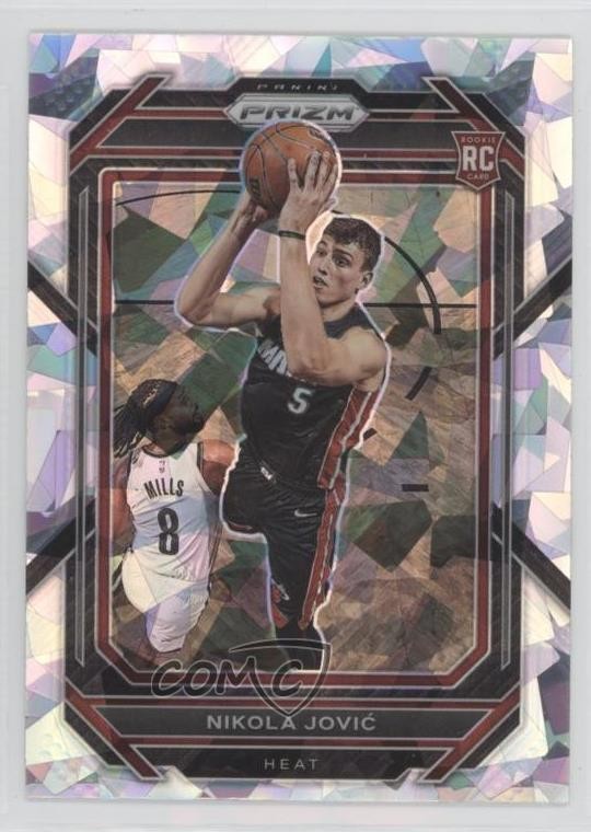 2022-23 Panini Prizm Ice Prizm Nikola Jovic #236 Rookie RC 1ew5