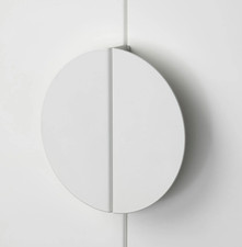 IKEA GRIPA mezzo tondo bianco,, Maniglie maniglia 130 mm, 5 1/8" NUOVO