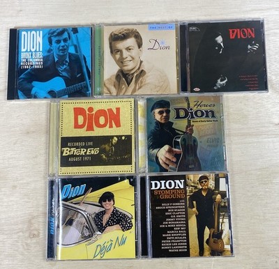 Dion Lot of 7 CDs: Deja Nu, Bronx Blues, Best of, Bitter End ... excellent discs