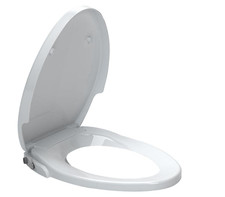 American Standard Aqua Wash Non-Electric Bidet Seat   Elongated, White   NEW