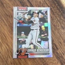 Topps 2026 Series 1 Gunnar Henderson #46 silver foil  Baltimore Orioles 