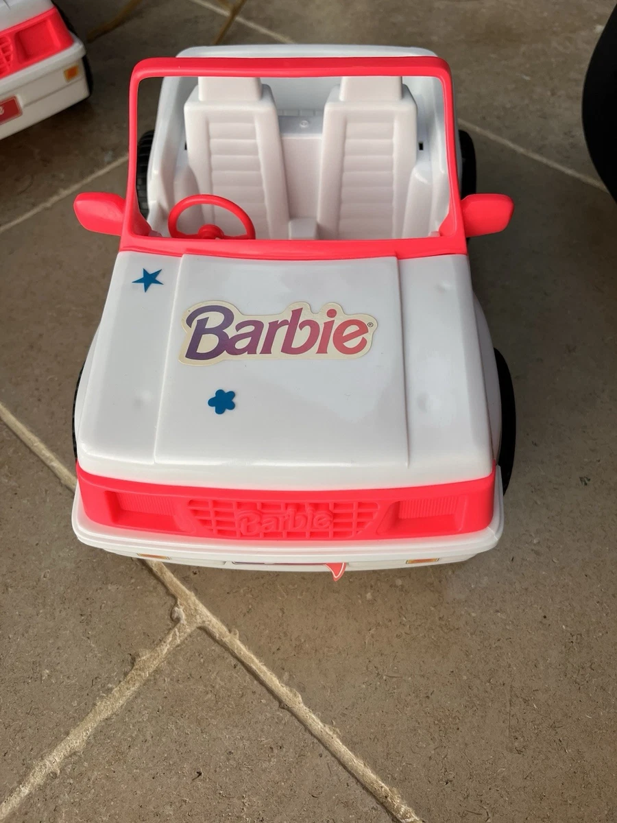 Lot Barbie Vintage 1999 - Tennis Teenagers + Jeep Wrangler Beach Cruiser - Mattel