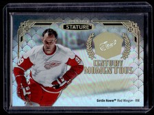 2020-21 Upper Deck Stature Century Momentous Gordie Howe #CM-20 Detroit Red