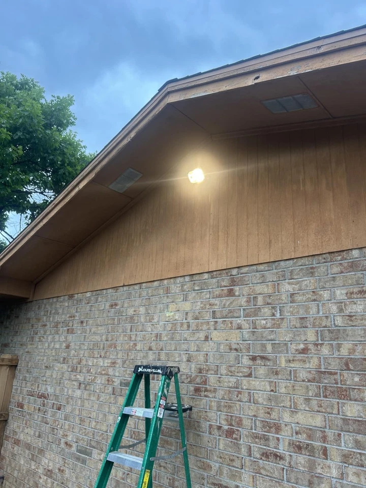 Lámpara de inundación halógena exterior BRINKS 7210B 300W bronce accesorio de iluminación de seguridad Foto 3 de 3