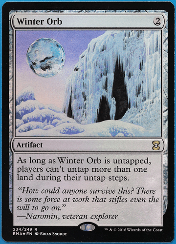 Winter Orb FOIL Eternal Masters NM Artifact Rare MTG CARD (ID# 507404) ABUGames - Picture 1 of 2
