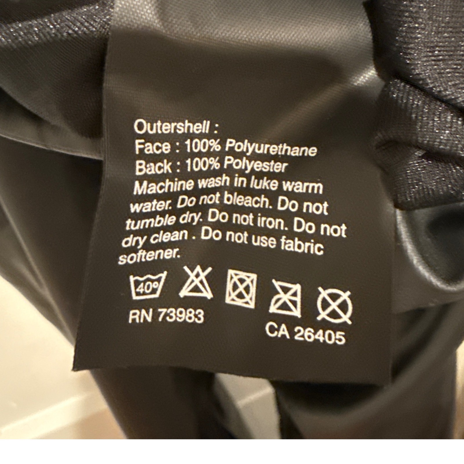 Helly Hansen Women's Black PU Waterproof Rain Pan… - image 3