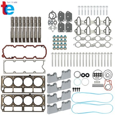 For GM 5.3 AFM Lifter Replacement Kit Head Gasket Set Head Bolts Lifters Guides