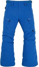 Burton G Elite Girls Cargo PT Snowboard Pants Medium 10 Amparo Blue NWTs