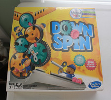 New Down Spin Board Game Hasbro Mensa For Kids Challenge Yourself Sealed 2016