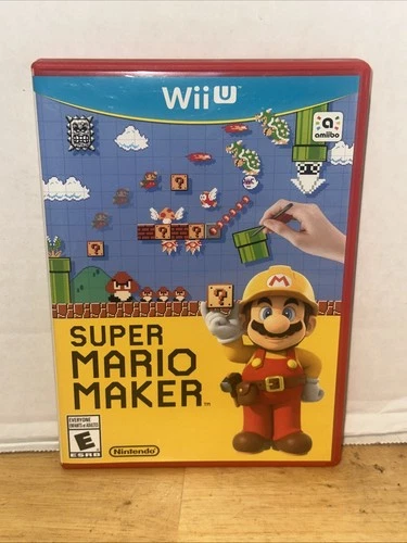 Super Mario Maker (Nintendo Wii U) - Complete Cleaned And Tested