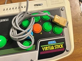 Sega Saturn Virtua Stick HSS-0136 Arcade Fight Stick Tested Japan SS Controller