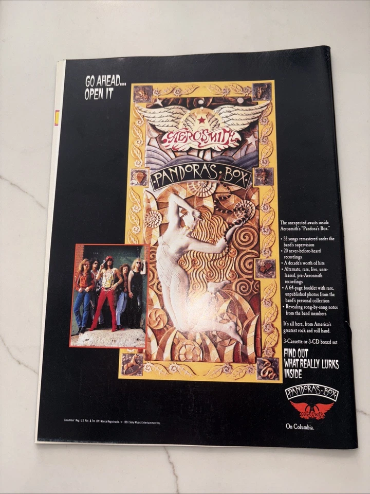 Hit Parader Magazine 1992 Guns N Roses Metallica Nirvana OZZY Sound Garden - Image 4 of 4