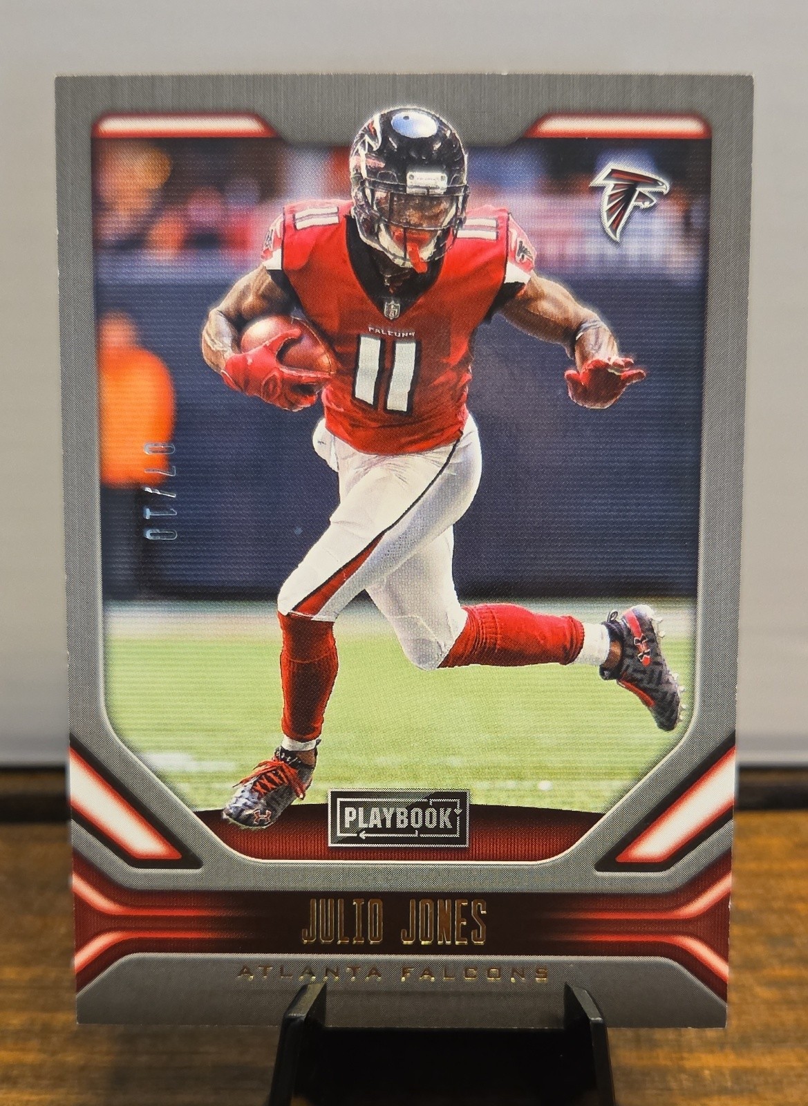 2019 Panini Playbook - Julio Jones #95 Gold /10 SSP Falcons