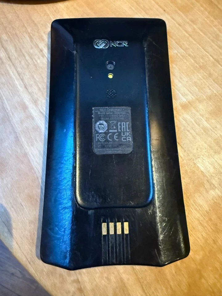 Verkaufe Ordermans: NCR Orderman 7 Scanner (7777-01XX) - Bild 2 von 2