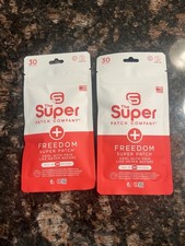 The Super Patch : BRAND NEW FREEDOM 2.0 - 2 Packs of 30 Patches