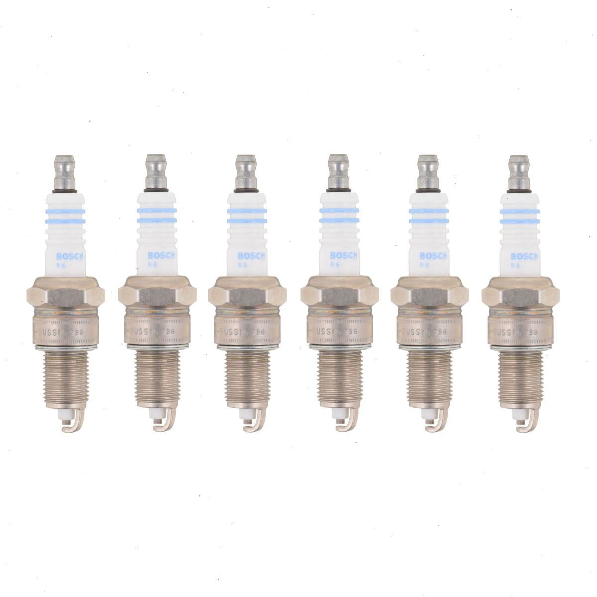 6 pc Bosch Nickel Copper Spark Plugs for 1985-1993 BMW 535i 3.5L L6 Ignition sa