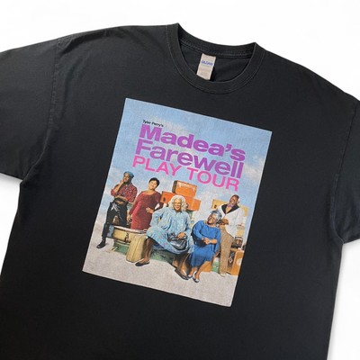 Tyler Perry Madea s Farewell Play Tour Tee Comedy Movie Promo Gildan Black XXL