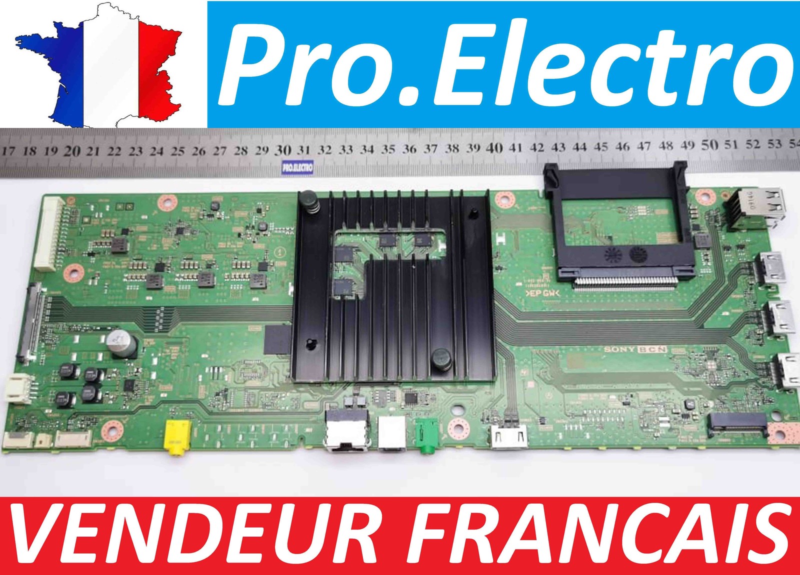 Carte principale Sony 1-002-850-31 pour réparer l'affichage 4K de votre TV