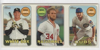 2018 Topps Heritage Advertising Panel Boxloaders Aaron Judge Bryce Harper #9 s5j