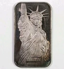 1986 Liberty Trade Silver .999 Silver 1 oz Bar MTB Toned