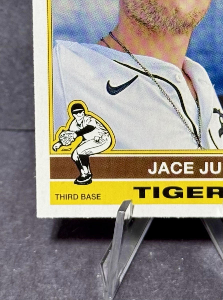 2025 Topps Heritage Jace Jung Rookie SP Cartoon Variation