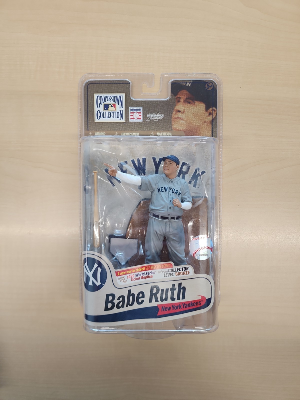 BABE RUTH McFarlane Cooperstown Collection 1932 World Series Ticket Replica NEW!
